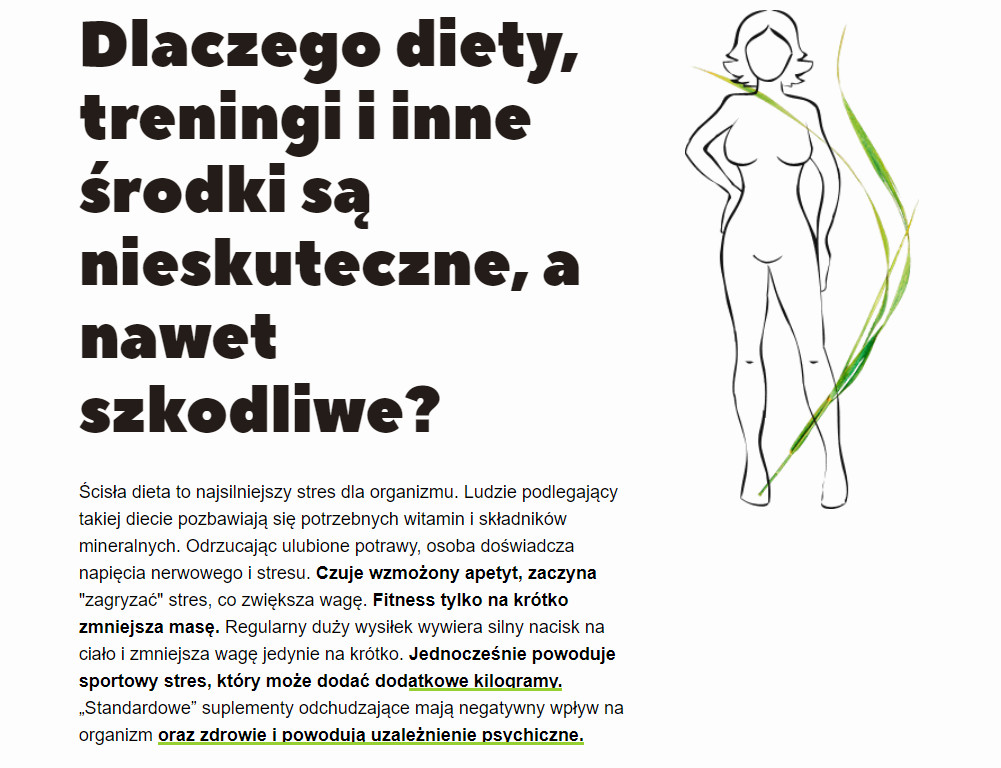 Weight Manager przeciwwskazania