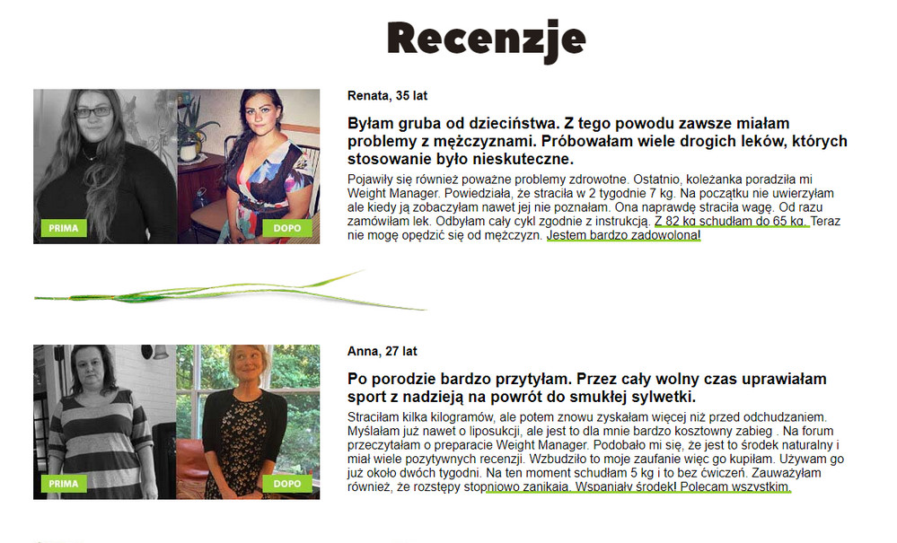 Weight Manager forum